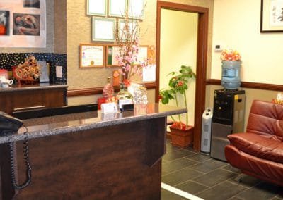 Lily Massage Clinic - Front desk
