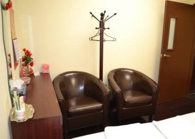 Private treatment room at Clinical Wellness – Massage Therapy clinic in Scarborough